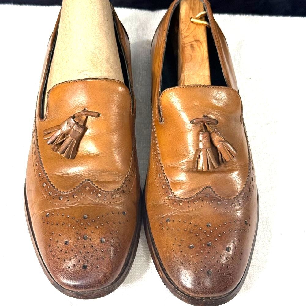 Bolvaint Paris Brown Tassel Loafers for Men Sz 44 US11